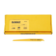 Полотна по дереву для шабельної пили 100 шт DeWALT 228 мм 6 TPI DT2320