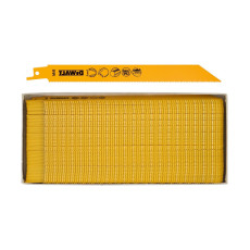 Полотна по металу для шабельної пили 100 шт DeWALT 203 мм 14 TPI DT2323