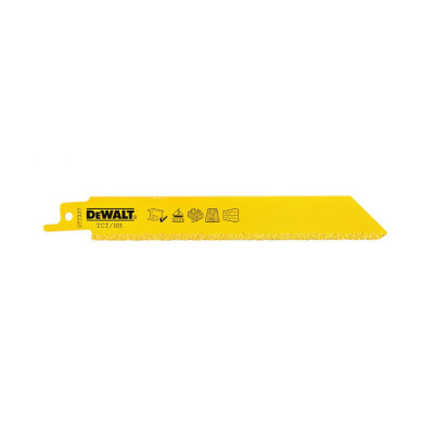 Полотна по спеціальних матеріалах для шабельної пили 2 шт DeWALT 152 мм DT2332