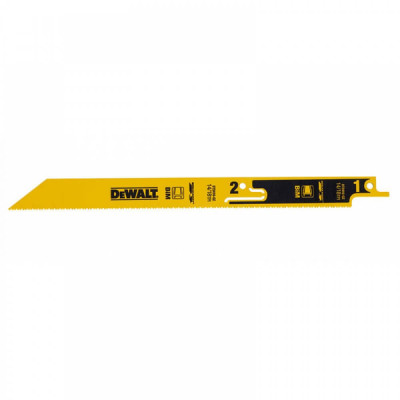 Полотна по металу для шабельної пили 5 шт DeWALT Breakaway 230 мм 14-18 TPI DT2416
