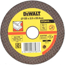 Круг отрезной по металлу DeWALT 125х22.23х2.5 мм DT3450-QZ