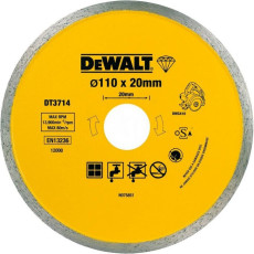 Круг алмазний по кераміці DeWALT 110х20х1.6 мм DT3714