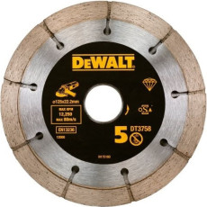 Круг алмазний здвоєний по цеглі DeWALT 125х22.23х6.3 мм DT3758