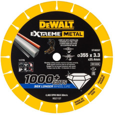 Круг алмазний по металу DeWALT 355х25.4х3.3 мм DT40257