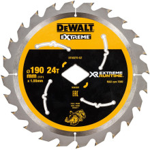 Диск пильний по дереву DeWALT XR FLEXVOLT EXTREME 190хРомбх24 DT40270