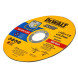 Круги отрезные по нержавеющей стали 10 шт DeWALT Inox FastCut 125х22.23х1 мм DT43972