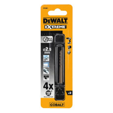 Свёрла по металлу 2 шт DeWALT Extreme Industrial Cobalt HSS-Co 2х30х57 мм DT4901