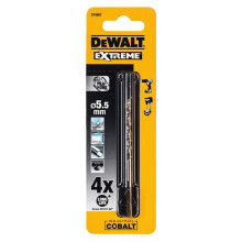 Свердло по металу DeWALT Extreme Industrial Cobalt HSS-Co 5.5х57х93 мм DT4907