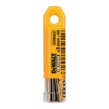Свердла по металу 10 шт DeWALT Extreme Industrial Cobalt HSS-Co 3.2х36х65 мм DT4921