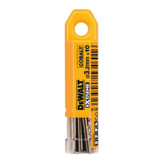Свердла по металу 10 шт DeWALT Extreme Industrial Cobalt HSS-Co 3.2х36х65 мм DT4921