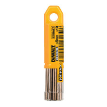 Свердла по металу 10 шт DeWALT Extreme Industrial Cobalt HSS-Co 4х43х75 мм DT4924