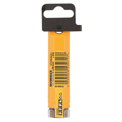 Свердла по металу 10 шт DeWALT Extreme Industrial Cobalt HSS-Co 5х52х86 мм DT4929