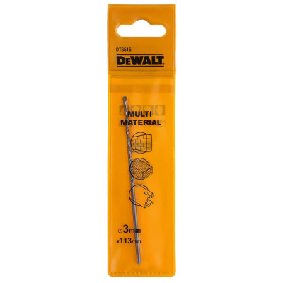 Сверло универсальное DeWALT 3х83х113 мм DT6515