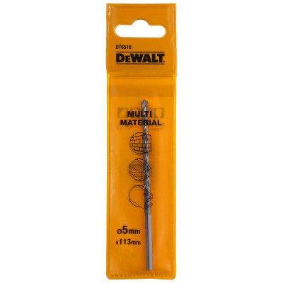 Свердло універсальне DeWALT 5х83х113 мм DT6518