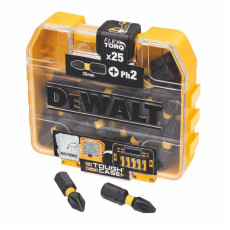 Біти ударні 25 шт DeWALT Impact Torsion Extreme PH2 25 мм DT70555T