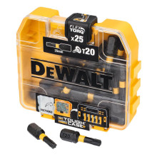 Біти ударні 25 шт DeWALT Impact Torsion Extreme T20 25 мм DT70557T