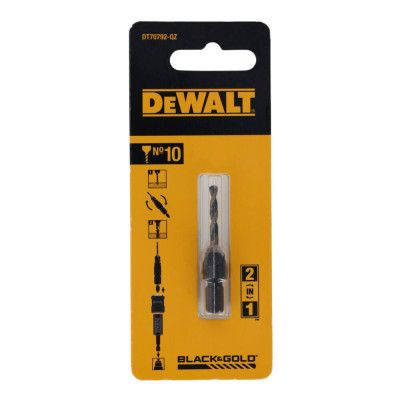 Свердло пілотне з зенкером DeWALT Flip&Drive №10 DT70792