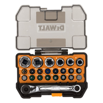 Набір біт та головок DeWALT McLaren Limited Edition 24 предмети DT70906
