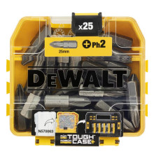 Біти 25 шт DeWALT PH2 25 мм DT71522