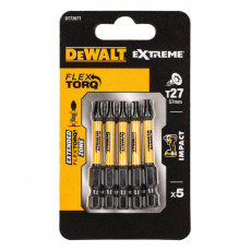 Біти ударні подовжені 5 шт DeWALT Impact Torsion Extreme T27 57 мм DT7397T