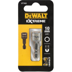 Головка торцевая ударная магнитная с 6-гранным хвостовиком DeWALT Extreme 10 мм 1/4” DT7463