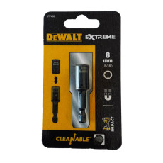 Головка торцевая ударная магнитная сменная с 6-гранным хвостовиком DeWALT Extreme 8 мм 1/4” DT7465