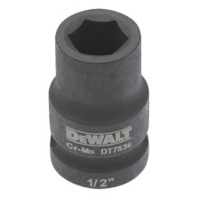 Головка торцева ударна DeWALT Extreme 13 мм 1/2” DT7531