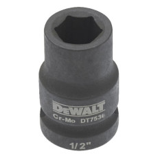 Головка торцевая ударная DeWALT Extreme 13 мм 1/2” DT7531