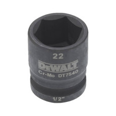 Головка торцевая ударная DeWALT Extreme 22 мм 1/2” DT7540