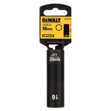 Головка торцевая ударная удлинённая DeWALT Extreme 16 мм 1/2” DT7550