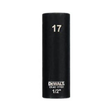 Головка торцева ударна подовжена DeWALT Extreme 17 мм 1/2” DT7551