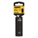 Головка торцевая ударная удлинённая DeWALT Extreme 21 мм 1/2” DT7555