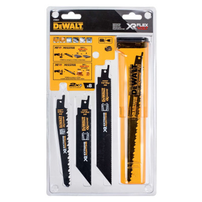 Набор полотен для сабельной пилы 8 шт DeWALT Extreme Runtime DT99551