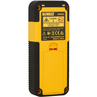 Далекомір лазерний DeWALT DW033