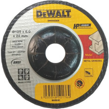 Круг шліфувальний по металу DeWALT High Perfomance T27 125х22.23х6 мм DW4543AIA