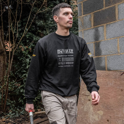 Свитшот DeWALT 100 Year Logo Sweatshirt L DWC237-001-L