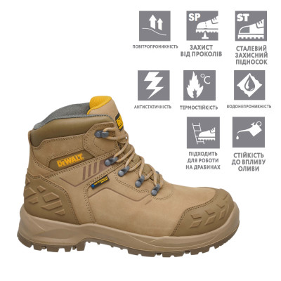 Ботинки рабочие DeWALT Ludlow 42 р DWF50355-179-08