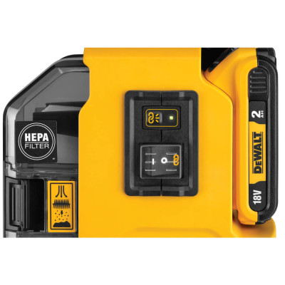 Пылесос аккумуляторный DeWALT DWH161D1