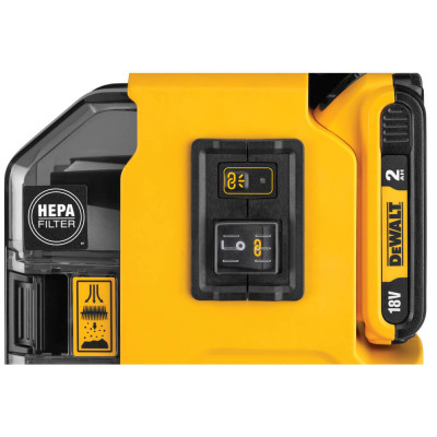 Пылесос аккумуляторный DeWALT DWH161D1