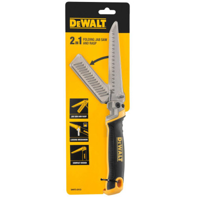 Мініножовка-рашпіль по гіпсокартону DeWALT 130 мм DWHT0-20123