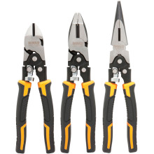 Набір шарнірно-губцевих інструментів DeWALT Compound Action 3 шт DWHT0-70485