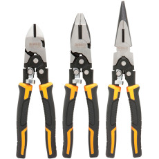 Набір шарнірно-губцевих інструментів DeWALT Compound Action 3 шт DWHT0-70485