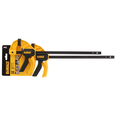 Струбцины М триггерные 2 шт DeWALT 300 мм DWHT0-83158