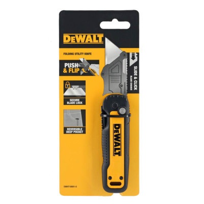 Ніж складаний з фіксованим лезом DeWALT DWHT10991-0