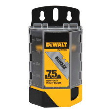 Леза до ножа трапецієподібні 75 шт DeWALT 50 мм DWHT11004-7