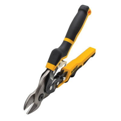 Ножиці по металу прямі з короткими губками DeWALT ERGO Aviation 235 мм DWHT14694-0