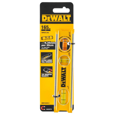 Рівень магнітний DeWALT Billet Torpedo 165 мм DWHT42525-0