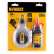 Шнур розмічальний в комплекті з крейдяним порошком DeWALT 30 м DWHT47408-0