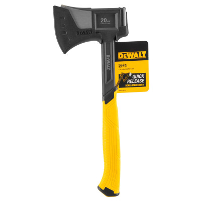 Топор туристический цельнометаллический с чехлом DeWALT 570 г DWHT51387-0