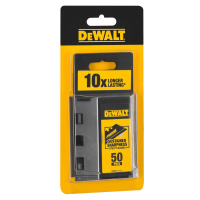 Лезвия к ножу трапециевидные 50 шт DeWALT Carbide 19 мм DWHT8-11131